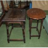 Two occasional tables