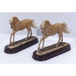 Two model horses