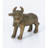An Indian sacred bull (Nandu) gold weight