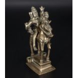 Early bronze Hindu Gods on horseback