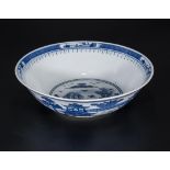 A Chinese blue and white bowl