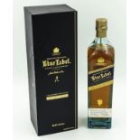 Johnnie Walker Blue Label 'The Casks Edition' 1 litre, ABV 55.8%. Bottle No. CE4 64395