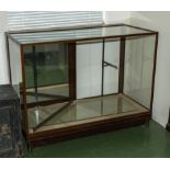 A Victorian shop display cabinet.