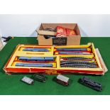 1960's Triang 00 gauge trainset with extra track and control box