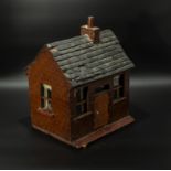 A small naive doll's house made in 1933