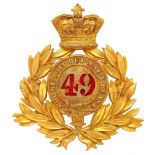 49th (The Princess Charlotte of Wales’s or Hertfordshire) Regiment of Foot Victorian Officer’s