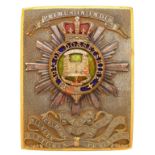 39th (Dorsetshire) Regiment of Foot, Victorian Officer’s shoulder belt plate circa 1825-55.