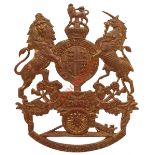 Royal Artillery OR’s helmet plate circa 1901-14.