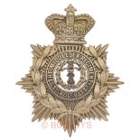 1st (Hornsey) VB DCO Middlesex Regiment Victorian OR’s helmet plate circa 1898-1901.