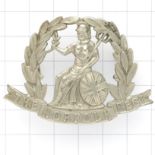 Norfolk Regiment OR’s white metal cap badge post 1896.