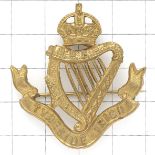 Tyneside Irish scarce first pattern brass shoulder badge by Reid.