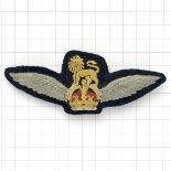 WW2 1st Glider pilot cloth embroidered wing / Army Flying Badge