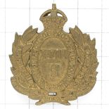 18th Hussars Edwardian cap badge circa 1905-10.
