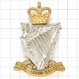 Royal Irish Rangers Piper’s badge circa 1968-92.