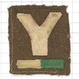 5th Reconnaissance Regiment khaki cloth combination.
