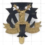 West Herts VTC WW1 scarce bi-metal cap badge.