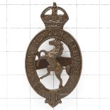 Army Remount Service rare WW1 OSD bronze cap badge.