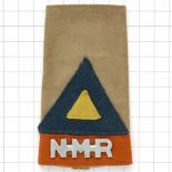 Natal Mounted Rifles, 6th South African Armoured Division WW2 epaulette slide.