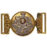 Indian Army. 1st Bengal Infantry Victorian Officer’s waist belt clasp.