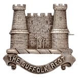 Suffolk Regiment Indian Officer’s Mess servant’s badge.