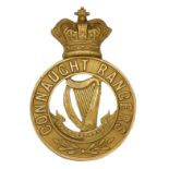 Irish. Connaught Rangers Victorian OR’s glengarry badge circa 1881-90.