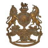 Royal Artillery Victoria OR’s helmet plate circa 1878-1901.