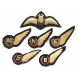 WW2 Period RAF Aircrew Flying Badges.