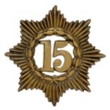 15th (York East Riding) Regiment of Foot Victorian OR’s glengarry badge circa 1874-1881.