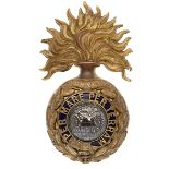 Royal Marine Artillery Officer’s helmet plate circa 1878-1905.