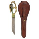 WW2 Middle East Commando Fighting Knife