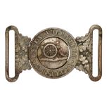 Essex Volunteer Artillery OR’s waist belt clasp circa 1891.