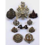 An interesting selection of badges,