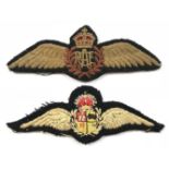 WW2 Period RCAF & SAAF Pilots Wings.