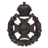 Rifle Brigade Victorian OR’s rare helmet plate.