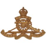 West Indies. British Guiana Militia Artillery cap badge.
