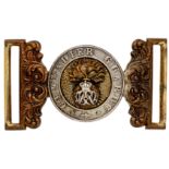 Grenadier Guards Victorian Officer’s waist belt clasp.