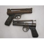 Two air pistols to include a Webley Junior .177 calibre example