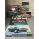 Six new Heller Airfix style vehicles, boxed, and an unopened Planet Earth DVD box set