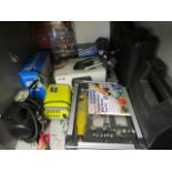 A quantity of mainly boxed tools to include a variable speed mini rotary tool kit, a 40 piece tap