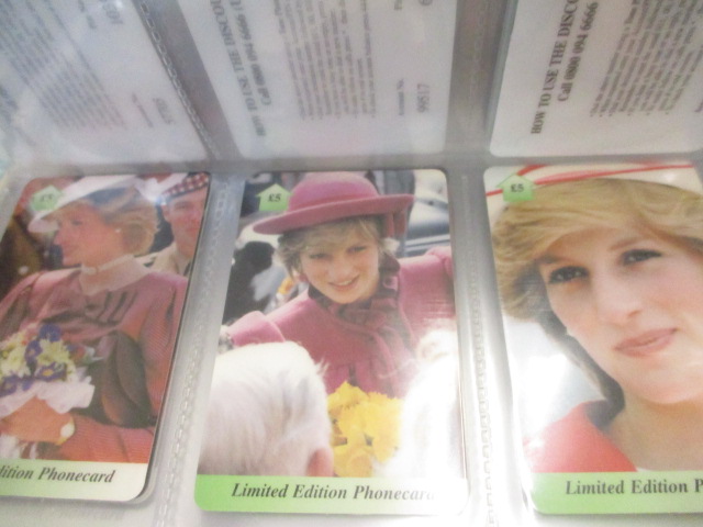 A collection of Lady Diana telephone cards, together with Lady Diana catalogues and books - Image 3 of 4