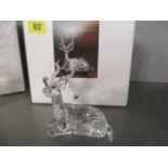 A boxed Swarovski model entitled The Kudu