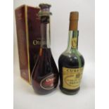 A bottle of Otard Cognac VSOP, boxed, 750ml, a bottle of Napoleon fine Champagne Cognac, 24 fl oz