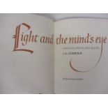 Book: 'Light and the Minds Eye, original prints and text by J G Lubbock', published by Bertram Rota,