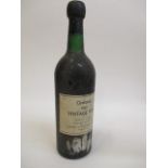 One bottle of Grahams 1963 vintage Port