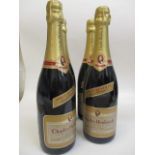 Four bottles of Charles Heidsieck Champagne, 75cl