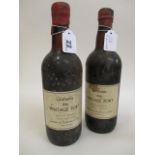 Two bottles of Grahams 1966 vintage Port