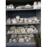 A large selection of Crown Ducal Orange Tree dinner, breakfast, tea and coffee services,