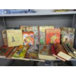 A 1940s Lucy Dawson 'Puppy and the Cat', together with 1930s and later books, mainly children's,