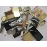 A mixed lot to include a Pierre Cardin quartz watch