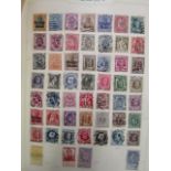 A Stanley Gibbons Simplex album of world stamps 1850s to modern to include a Chinese 1950s No 1 143r